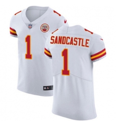 Nike Chiefs #1 Leon Sandcastle White Mens Stitched NFL Vapor Untouchable Elite Jersey Nike Chiefs #1 Leon Sandcastle White Mens Stitched NFL Vapor Untouchable Elite Jersey