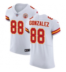 Nike Chiefs #88 Tony Gonzalez White Mens Stitched NFL Vapor Untouchable Elite Jersey Nike Chiefs #88 Tony Gonzalez White Mens Stitched NFL Vapor Untouchable Elite Jersey