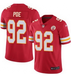 Nike Chiefs #92 Dontari Poe Red Mens Stitched NFL Limited Rush Jersey Nike Chiefs #92 Dontari Poe Red Mens Stitched NFL Limited Rush Jersey