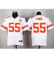Nike Kansas City Chiefs 55 Dee Ford White Elite NFL Jersey Nike Kansas City Chiefs 55 Dee Ford White Elite NFL Jersey