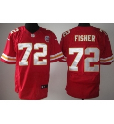 Nike Kansas City Chiefs 72 Eric Fisher Red Elite NFL Jersey Nike Kansas City Chiefs 72 Eric Fisher Red Elite NFL Jersey