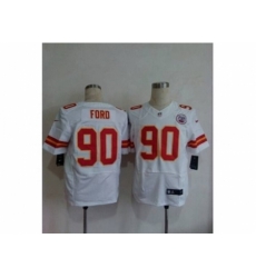 Nike Kansas City Chiefs 90 Dee Ford white Elite NFL Jersey Nike Kansas City Chiefs 90 Dee Ford white Elite NFL Jersey