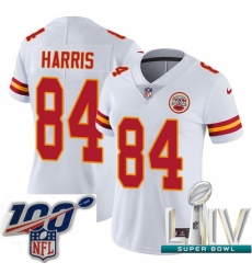 2020 Super Bowl LIV Women Nike Kansas City Chiefs #84 Demetrius Harris White Vapor Untouchable Limited Player NFL Jersey 2020 Super Bowl LIV Women Nike Kansas City Chiefs #84 Demetrius Harris White Vapor Untouchable Limited Player NFL Jersey