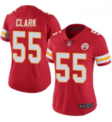 Chiefs #55 Frank Clark Red Team Color Women Stitched Football Vapor Untouchable Limited Jersey Chiefs #55 Frank Clark Red Team Color Women Stitched Football Vapor Untouchable Limited Jersey