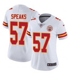 Nike Chiefs #57 Breeland Speaks White Womens Stitched NFL Vapor Untouchable Limited Jersey