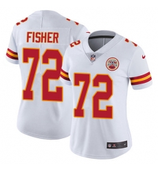 Nike Chiefs #72 Eric Fisher White Womens Stitched NFL Vapor Untouchable Limited Jersey Nike Chiefs #72 Eric Fisher White Womens Stitched NFL Vapor Untouchable Limited Jersey