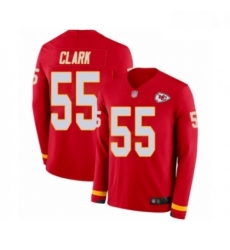 Youth Kansas City Chiefs 55 Frank Clark Limited Red Therma Long Sleeve Football Jersey Youth Kansas City Chiefs 55 Frank Clark Limited Red Therma Long Sleeve Football Jersey