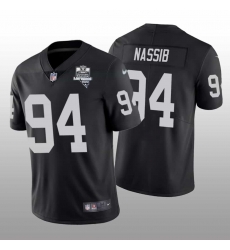 Las Vegas Raiders 4 Carl Nassib Vapor Limited Jersey Black Inaugural Jersey Las Vegas Raiders 4 Carl Nassib Vapor Limited Jersey Black Inaugural Jersey