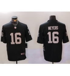 Men Las Vegas Raiders 16 Jakobi Meyers Black Vapor Untouchable Limited Stitched Football Jersey Men Las Vegas Raiders 16 Jakobi Meyers Black Vapor Untouchable Limited Stitched Football Jersey