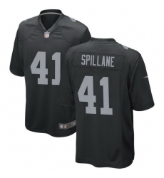 Men Las Vegas Raiders 41 Robert Spillane Black 2023 Draft Vapor Limited Stitched Football Jersey Men Las Vegas Raiders 41 Robert Spillane Black 2023 Draft Vapor Limited Stitched Football Jersey