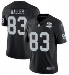 Men's Oakland Raiders #83 Darren Waller Black 2020 Inaugural Season Vapor Untouchable Limited Stitched NFL Jersey Men's Oakland Raiders #83 Darren Waller Black 2020 Inaugural Season Vapor Untouchable Limited Stitched NFL Jersey