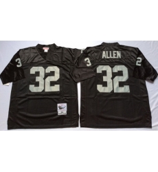 Mitchell And Ness Raiders #32 Marcus Allen balck Throwback Stitched NFL Jersey Mitchell And Ness Raiders #32 Marcus Allen balck Throwback Stitched NFL Jersey