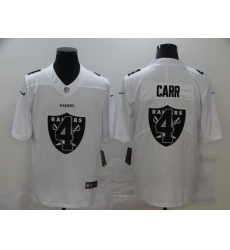 Nike Las Vegas Raiders 4 Derek Carr White Shadow Logo Limited Jersey Nike Las Vegas Raiders 4 Derek Carr White Shadow Logo Limited Jersey