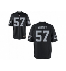 Nike Oakland Raiders 57 LaMarr Woddley black game NFL Jersey Nike Oakland Raiders 57 LaMarr Woddley black game NFL Jersey
