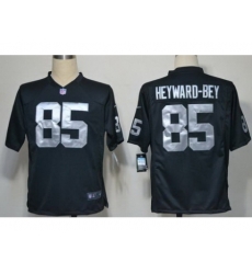 Nike Oakland Raiders 85 Darrius Heyward-Bey Black Game NFL Jersey Nike Oakland Raiders 85 Darrius Heyward-Bey Black Game NFL Jersey