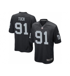 Nike Oakland Raiders 91 Justin Tuck Black Game NFL Jersey Nike Oakland Raiders 91 Justin Tuck Black Game NFL Jersey