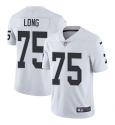 Nike Raiders #75 Howie Long White Mens Stitched NFL Vapor Untouchable Limited Jersey Nike Raiders #75 Howie Long White Mens Stitched NFL Vapor Untouchable Limited Jersey