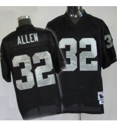 Oakland Raiders 32 M.Allen black throwback Jersey mitchellandness Oakland Raiders 32 M.Allen black throwback Jersey mitchellandness