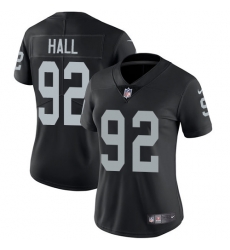 Nike Raiders #92 P J Hall Black Team Color Womens Stitched NFL Vapor Untouchable Limited Jersey Nike Raiders #92 P J Hall Black Team Color Womens Stitched NFL Vapor Untouchable Limited Jersey