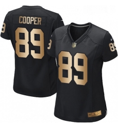 Womens Nike Oakland Raiders 89 Amari Cooper Elite BlackGold Team Color NFL Jersey Womens Nike Oakland Raiders 89 Amari Cooper Elite BlackGold Team Color NFL Jersey