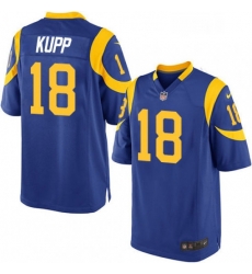 Men Nike Los Angeles Rams 18 Cooper Kupp Game Royal Blue Alternate NFL Jersey Men Nike Los Angeles Rams 18 Cooper Kupp Game Royal Blue Alternate NFL Jersey