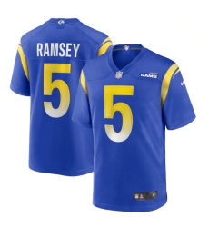 Nike Los Angeles Rams 5 Jalen Ramsey Royal 2021 New Vapor Untouchable Limited Jersey Nike Los Angeles Rams 5 Jalen Ramsey Royal 2021 New Vapor Untouchable Limited Jersey