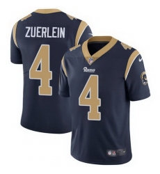 Nike Rams 4 Greg Zuerlein Navy Vapor Untouchable Limited Jersey Nike Rams 4 Greg Zuerlein Navy Vapor Untouchable Limited Jersey