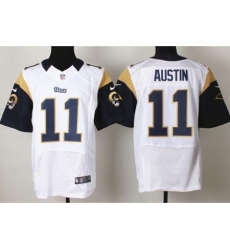 Nike St. Louis Rams 11 Tavon Austin White Elite NFL Jersey Nike St. Louis Rams 11 Tavon Austin White Elite NFL Jersey