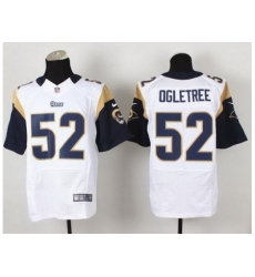 Nike St. Louis Rams 52 Alec Ogletree White Elite NFL Jersey Nike St. Louis Rams 52 Alec Ogletree White Elite NFL Jersey