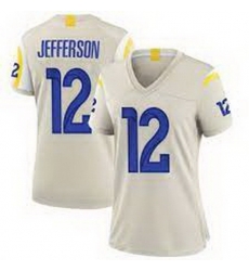 Women Nike Los Angeles Rams 12 Van Jefferson Bond Vapor Untouchable Limited Jersey Women Nike Los Angeles Rams 12 Van Jefferson Bond Vapor Untouchable Limited Jersey