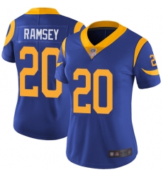 Women Rams 20 Jalen Ramsey Royal Blue Alternate Stitched Football Vapor Untouchable Limited Jersey Women Rams 20 Jalen Ramsey Royal Blue Alternate Stitched Football Vapor Untouchable Limited Jersey