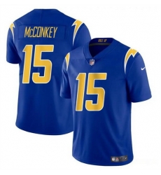 Men Los Angeles Chargers 15 Ladd McConkey Royal 2024 Draft Vapor Limited Stitched Football Jersey Men Los Angeles Chargers 15 Ladd McConkey Royal 2024 Draft Vapor Limited Stitched Football Jersey