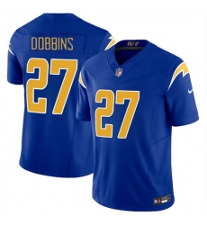 Men Los Angeles Chargers 27 J K Dobbins Royal 2024 F U S E Vapor Limited Stitched Football Jersey Men Los Angeles Chargers 27 J K Dobbins Royal 2024 F U S E Vapor Limited Stitched Football Jersey