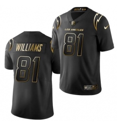 Men Mike Williams Los Angeles Chargers Black Gold limited edition Limited Jerse Men Mike Williams Los Angeles Chargers Black Gold limited edition Limited Jerse