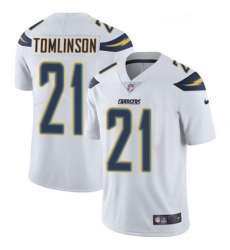Men Nike Los Angeles Chargers 21 LaDainian Tomlinson White Vapor Untouchable Limited Player NFL Jersey Men Nike Los Angeles Chargers 21 LaDainian Tomlinson White Vapor Untouchable Limited Player NFL Jersey