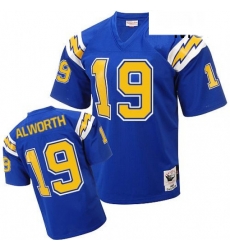 Mitchell And Ness Los Angeles Chargers 19 Lance Alworth Authentic Electric Blue 1984 Throwback NFL Jersey Mitchell And Ness Los Angeles Chargers 19 Lance Alworth Authentic Electric Blue 1984 Throwback NFL Jersey