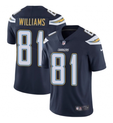 Nike Chargers #81 Mike Williams Navy Blue Team Color Mens Stitched NFL Vapor Untouchable Limited Jersey Nike Chargers #81 Mike Williams Navy Blue Team Color Mens Stitched NFL Vapor Untouchable Limited Jersey