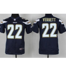 Youth Nike San Diego Chargers 22 Jason Verrett Dark Blue NFL Jerseys Youth Nike San Diego Chargers 22 Jason Verrett Dark Blue NFL Jerseys