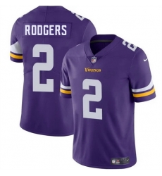 Men Minnesota Vikings 2 Isaiah Rodgers Purple 2025 Vapor Untouchable Limited Stitched Jersey