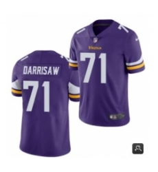 Men Minnesota Vikings 71 Christian Darrisaw Purple 2021 Vapor Untouchable Limited Stitched NFL Jersey Men Minnesota Vikings 71 Christian Darrisaw Purple 2021 Vapor Untouchable Limited Stitched NFL Jersey