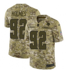 Nike Vikings #92 Jalyn Holmes Camo Mens Stitched NFL Limited 2018 Salute To Service Jersey Nike Vikings #92 Jalyn Holmes Camo Mens Stitched NFL Limited 2018 Salute To Service Jersey