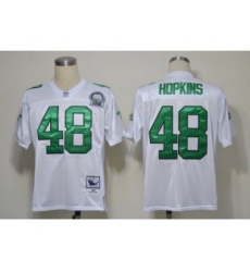 NFL Jerseys Philadelphia Eagle 48 Wes Hopkins Throwback White NFL Jerseys Philadelphia Eagle 48 Wes Hopkins Throwback White