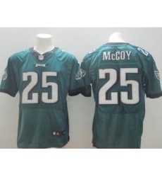 Nike Philadelphia Eagles 25 LeSean McCoy Midnight Green Elite NFL Jersey