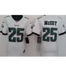 Women Nike Philadelphia Eagles #25 LeSean McCoy White Nike NFL Jerseys Women Nike Philadelphia Eagles #25 LeSean McCoy White Nike NFL Jerseys
