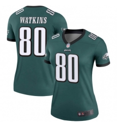 Women Nike Philadelphia Eagles Quez Watkins #80 Green Vapor Limited Jersey Women Nike Philadelphia Eagles Quez Watkins #80 Green Vapor Limited Jersey