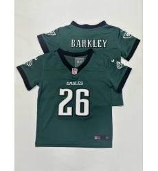 Toddlers Philadelphia Eagles 26 Saquon Barkley Green Vapor Untouchable Limited Football Stitched Jersey Toddlers Philadelphia Eagles 26 Saquon Barkley Green Vapor Untouchable Limited Football Stitched Jersey
