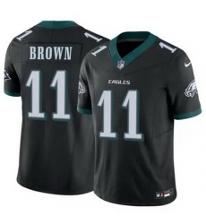 Youth Philadelphia Eagles A.J. Brown #11 Black F U S E Stitched NFL Jersey Youth Philadelphia Eagles A.J. Brown #11 Black F U S E Stitched NFL Jersey