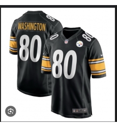 Men Pittsburgh Steelers Darnell Washington #80 Black F U S E Stitched NFL Jersey