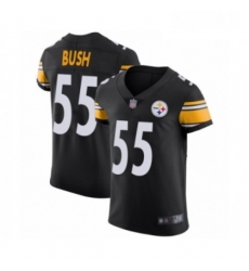 Mens Pittsburgh Steelers 55 Devin Bush Black Team Color Vapor Untouchable Elite Player Football Jersey Mens Pittsburgh Steelers 55 Devin Bush Black Team Color Vapor Untouchable Elite Player Football Jersey
