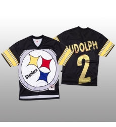 NFL Pittsburgh Steelers 2 Mason Rudolph Black Men Mitchell 26 Nell Big Face Fashion Limited NFL Jersey NFL Pittsburgh Steelers 2 Mason Rudolph Black Men Mitchell 26 Nell Big Face Fashion Limited NFL Jersey